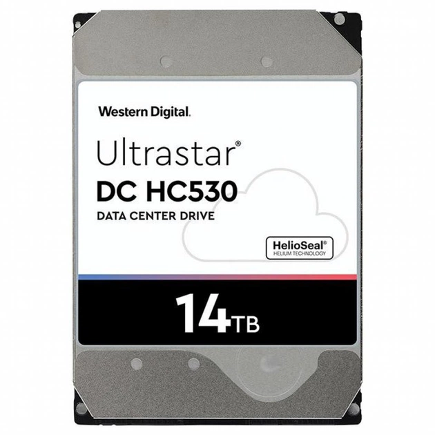 Жорсткий диск для сервера 14TB WDC Hitachi HGST (0F31052 / WUH721414AL5204) - изображение 1