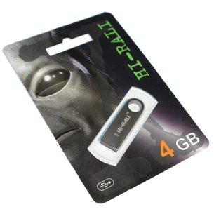 USB флеш накопичувач Hi-Rali 4GB Shuttle Series Black USB 2.0 (HI-4GBSHBK) зображення 1