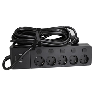 Мережевий фільтр живлення Patron SP1655-USB (EXT-PN-SP-1655-USB) зображення 1