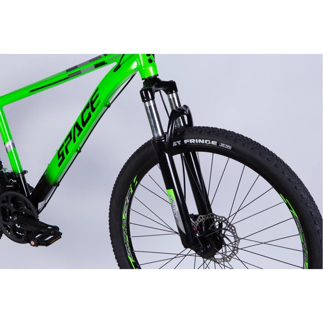 Велосипед Space 27.5" MERCURY DD FR рама-17" AL 2026 зелено-чорний (OPS-SP-27.5-074) - изображение 4