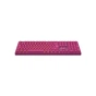 Клавіатура Canyon Fortnax Bluetooth/Wireless/ USB UA Pink (CND-SKBW2) - зменшене зображення 2