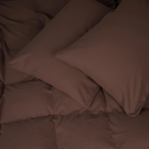 Постільна білизна MirSon 003 Brown Фланель 160х220 Полуторний Євро (2200009648717) - picture 1