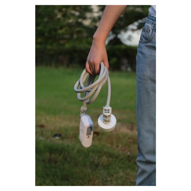 Душ портативний Flextail Max Shower з насосом на акумуляторі білий (6975755962535) - picture 3