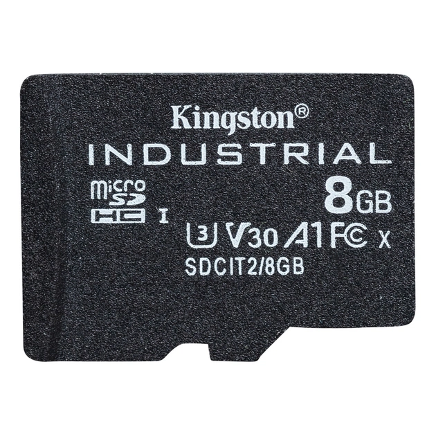 Карта пам'яті Kingston 8GB microSDHC class 10 UHS-I V30 A1 (SDCIT2/8GBSP) - зображення 1