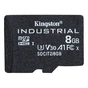 Карта пам'яті Kingston 8GB microSDHC class 10 UHS-I V30 A1 (SDCIT2/8GBSP) - зменшене зображення 1