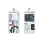 Дата кабель USB 2.0 AM to Lightning + Micro 5P + USB-C 1.2m 100W nylon black XoKo (SC-3100) - уменьшенное изображение 4
