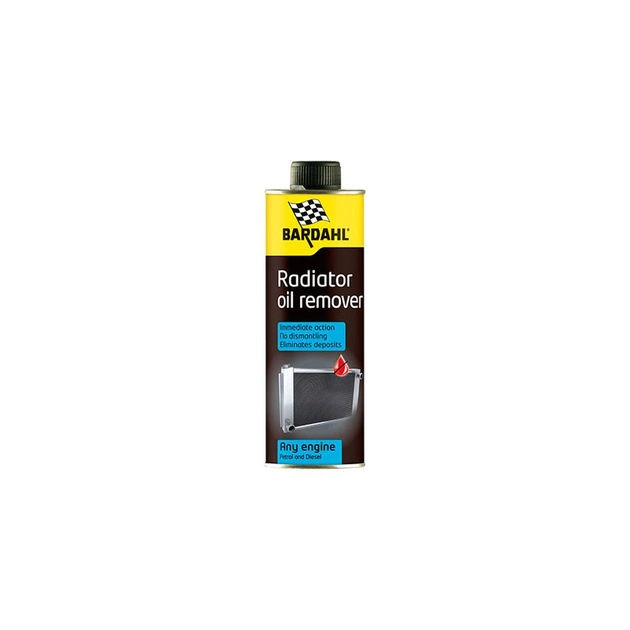 Автомобильный очиститель BARDAHL RADIATOR OIL REMOVER 0,5л (1100B) - изображение 1