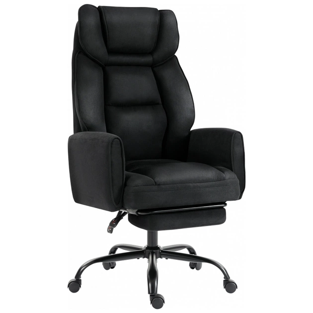 Офисное кресло GT Racer B-3042 Black (B-3042 Fabric Black) - изображение 1