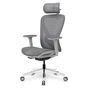 Офісне крісло Mealux Q1 Air Grey (HF-Q1 M/G) - зменшене зображення 4