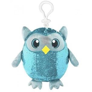 М'яка іграшка Shimmeez Розумна сова на кліпсі 9 см (SMZ01000W) зображення 1