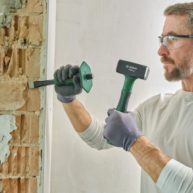 Зубило Bosch пласке, 250x102x81мм, захист руки, CrV (1.600.A02.ZA5) - picture 4