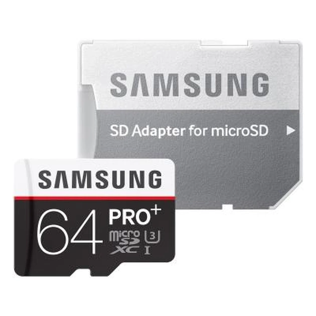 Карта пам'яті Samsung 64GB microSDXC class 10 UHS-I U3 (MB-MD64DA/RU) - изображение 1