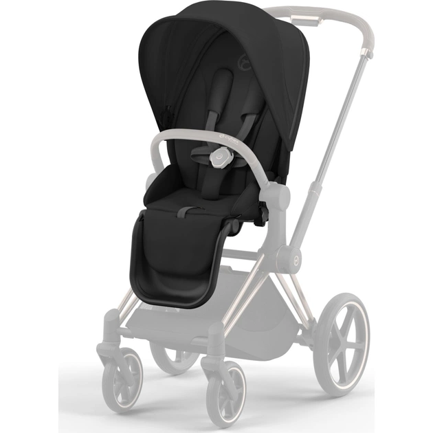 Набір текстилю для коляски Cybex Priam Sepia Black (523000733) - изображение 1