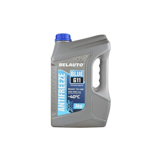 Антифриз БЕЛАВТО G11 BLUE 5kg (AF1650) - изображение 1