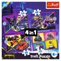 Пазл Trefl Batwheels Встречайте Batwheels 4 в 1 (35, 48, 54, 70) (5900511346589) - уменьшенное изображение 6