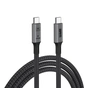 Дата кабель USB-C to USB-C 1.0m USB4 40Gbps 240W 8K60Hz black Armorstandart (ARM81921) - уменьшенное изображение 1