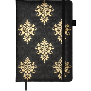 Книга записна Buromax ROYAL, А5, 96 аркушів, клітинка, чорний (BM.295125-01) зображення 1
