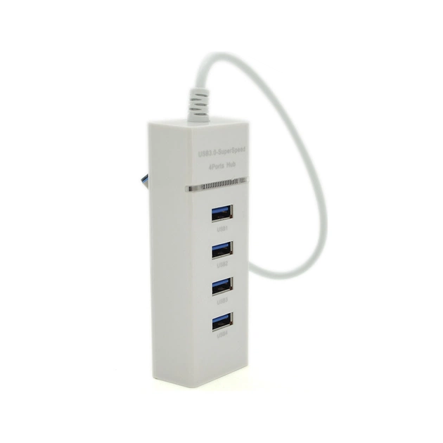 Концентратор Voltronic USB 3.0 to 4xUSB white (NX-UH-303W) - изображение 1