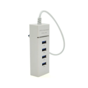 Концентратор Voltronic USB 3.0 to 4xUSB white (NX-UH-303W) зображення 1