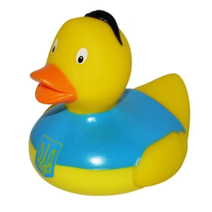 Игрушка для ванной Funny Ducks Утка Флаг (L1910) изображение 1