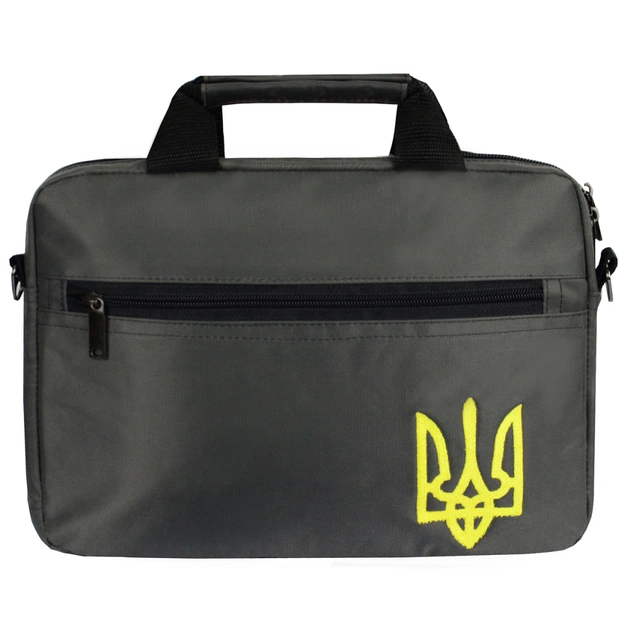 Сумка для ноутбука Porto 12'' PN12 TRIZUB DarkGreen (PN12GP_TRIZ) - изображение 1