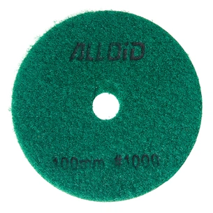 Круг зачистной Alloid Pro, алмазный, шлифовальный, на липучке, 100мм, зерно 1000 (DD-63289) изображение 1