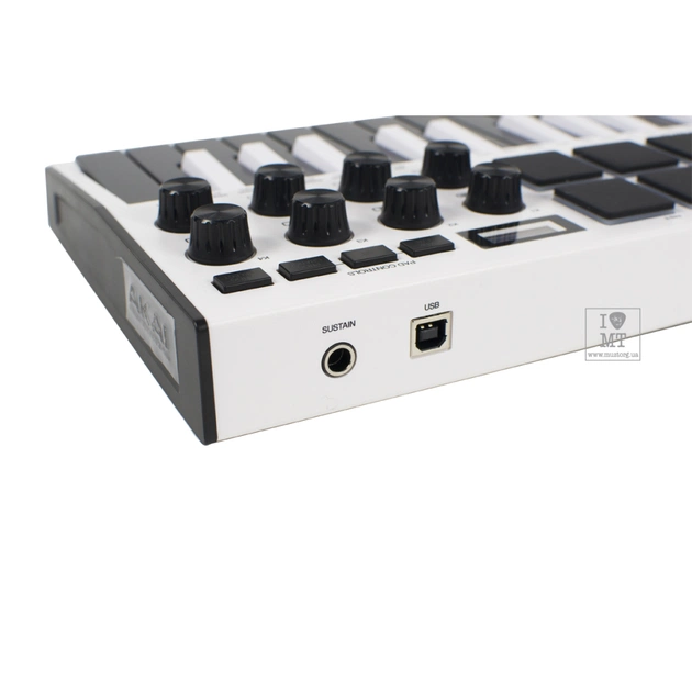 MIDI-клавіатура Akai MPK MINI MK3 White (230878) - picture 4