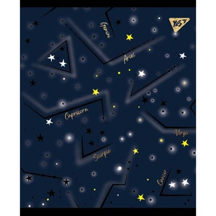 Зошит Yes А5 Cosmic System 18 аркушів клітинка (765179) зображення 1