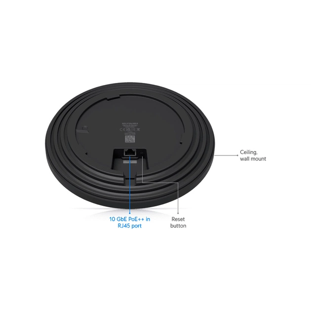 Точка доступу Wi-Fi Ubiquiti U7 Pro XGS (U7-Pro-XGS-B) - picture 11