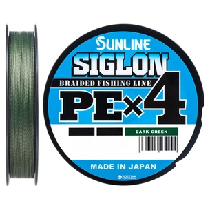 Шнур Sunline Siglon PE н4 150m 1.2/0.187mm 20lb/9.2kg Dark Green (1658.09.20) зображення 1