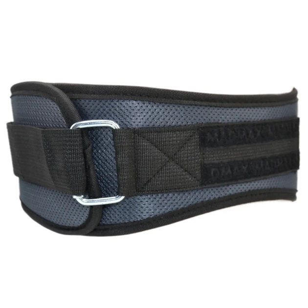 Атлетичний пояс MadMax MFB-666 Extreme неопреновий Grey XXL (MFB-666_XXL) - picture 4