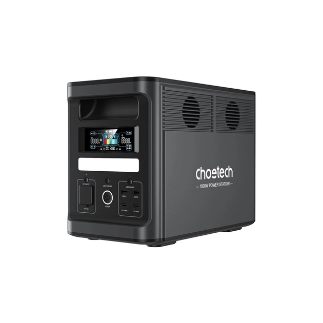 Зарядная станция Choetech BS065-EU-BK 1800W (BS065-EU-BK) - изображение 1
