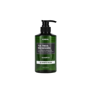 Шампунь Kundal Tea Tree & Macadamia Deep Cleansing Shampoo White Musk 500 мл (8809693252800) зображення 1