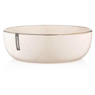 Тарілка Ardesto Marmo Бежева 19 см Супова (AR2919MRBS) зображення 1