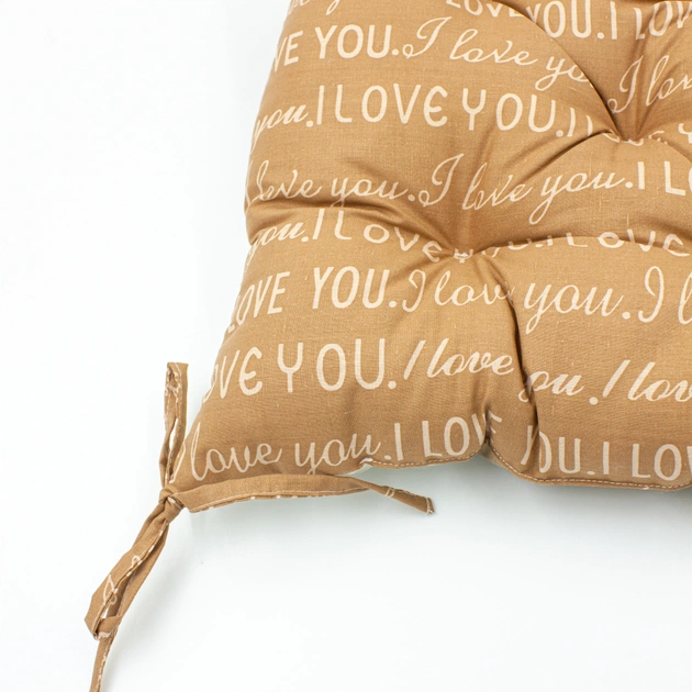 Подушка на стілець MirSon Бязь 17-0534 Patsy 40х40 см (2200006185758) - зображення 4