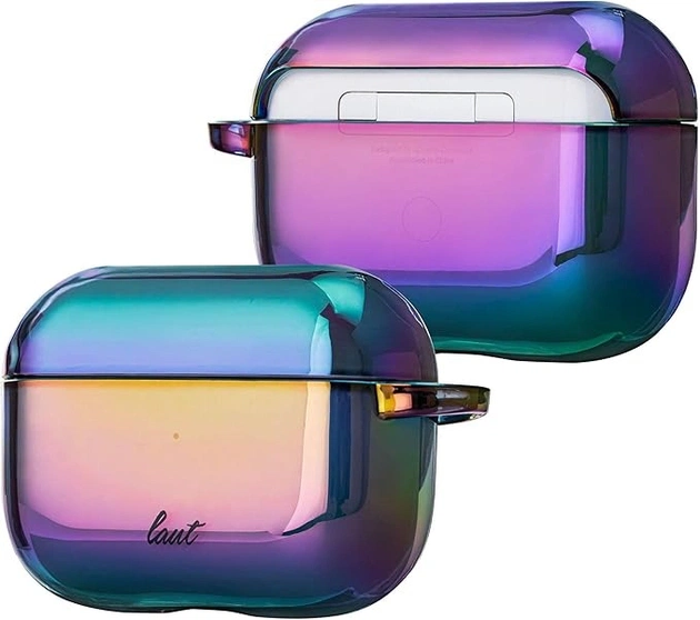 Чeхол Laut Holo для Apple AirPods Pro Iridescent Blue (L_APP_HO_BK) - изображение 1