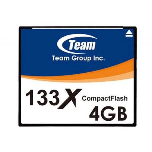Карта пам'яті Team 4GB Compact Flash 133x (TCF4G13301) - зображення 1