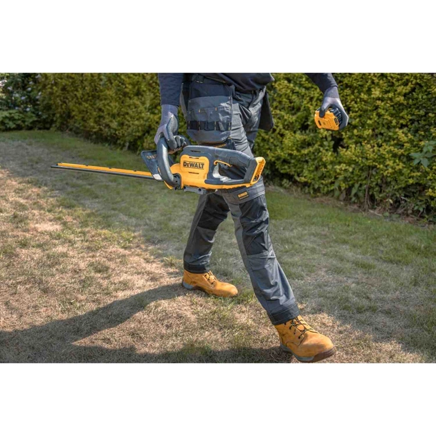 Кущоріз DeWALT акумуляторний, 18V, ніж 55 см, до 25 мм, 5Ah (DCMHT564P1) - зображення 5
