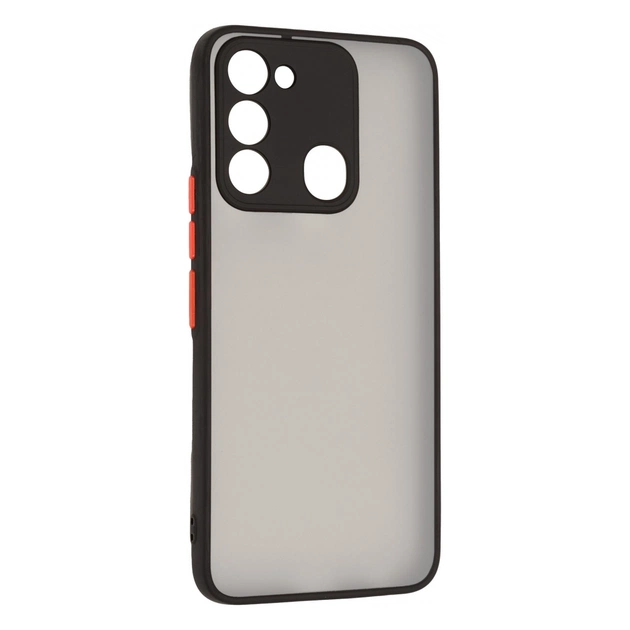 Чохол до мобільного телефона Armorstandart Frosted Matte Tecno Spark Go 2022 (KG5) Black (ARM72392) - зображення 1