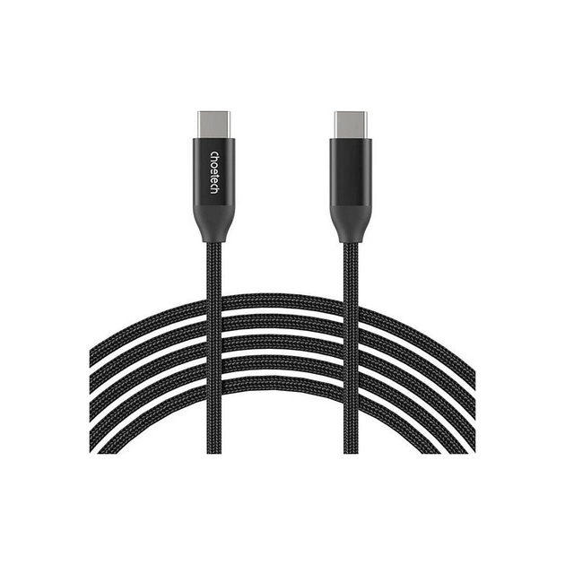 Дата кабель USB-C to USB-C 2.0m USB 2.0 60W Choetech (XCC-1015) - изображение 1