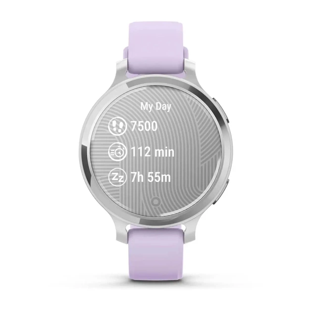 Смарт-годинник Garmin Lily 2 Active, Silver/Jasmine Purple, Silicone, (010-02891-01) - picture 9