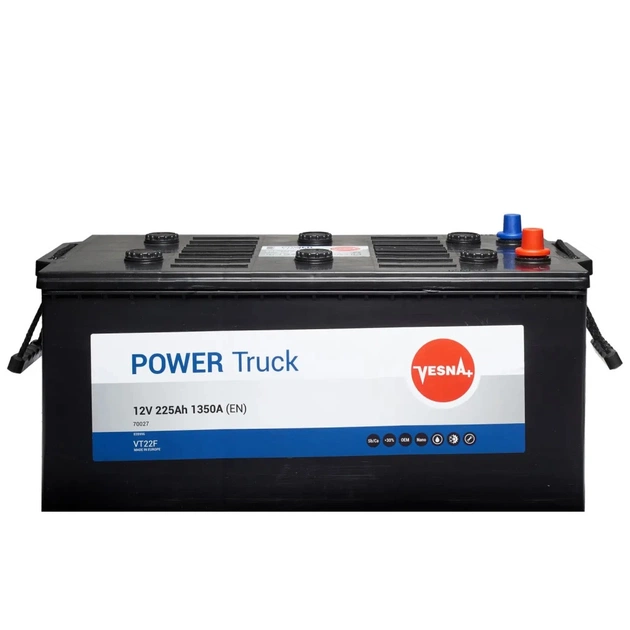 Акумулятор автомобільний Vesna 225 Ah/12V Truck (617 912S) - изображение 1