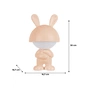 Нічник Kite Світильник LED з акумулятором Dreamy Bunny, персиковий (K25-315-1-4) - зменшене зображення 6