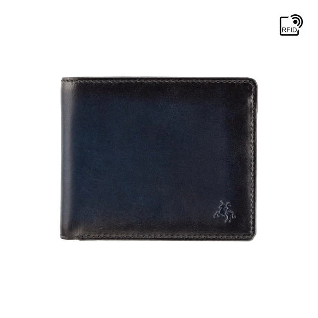 Гаманець Visconti AT58 Milo з RFID Burnish Blue (AT58 BLUE) - зображення 1