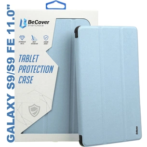Чохол до планшета BeCover Soft Edge stylus holder Samsung Tab S9 (SM-X710/SM-X716)/S9 FE (SM-X510/SM-X516B) 11.0" Light Bl (710441) зображення 1