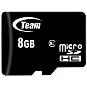Карта пам'яті Team 8GB microSDHC Class10 (TUSDH8GCL1002) зображення 1