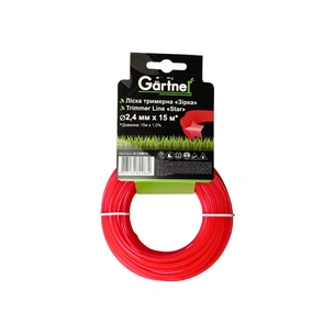 Жилка косильна Gartner "Зірка" 2,4 мм × 15 м (41124015) зображення 1
