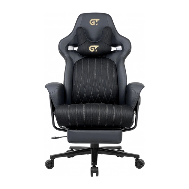 Крісло ігрове GT Racer X-7484 Black (X-7484 Fabric Black XL) - зображення 1