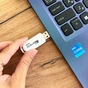 USB флеш накопичувач Mibrand 64GB Marten White USB 3.2 (MI3.2/MA64P10W) - зменшене зображення 3