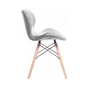 Кухонний стілець GT Racer X-D28 Plus Velvet Gray - зменшене зображення 3